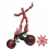 SPIDERMAN Bend and Flex Motocykl 2w1 Figurka 15 cm